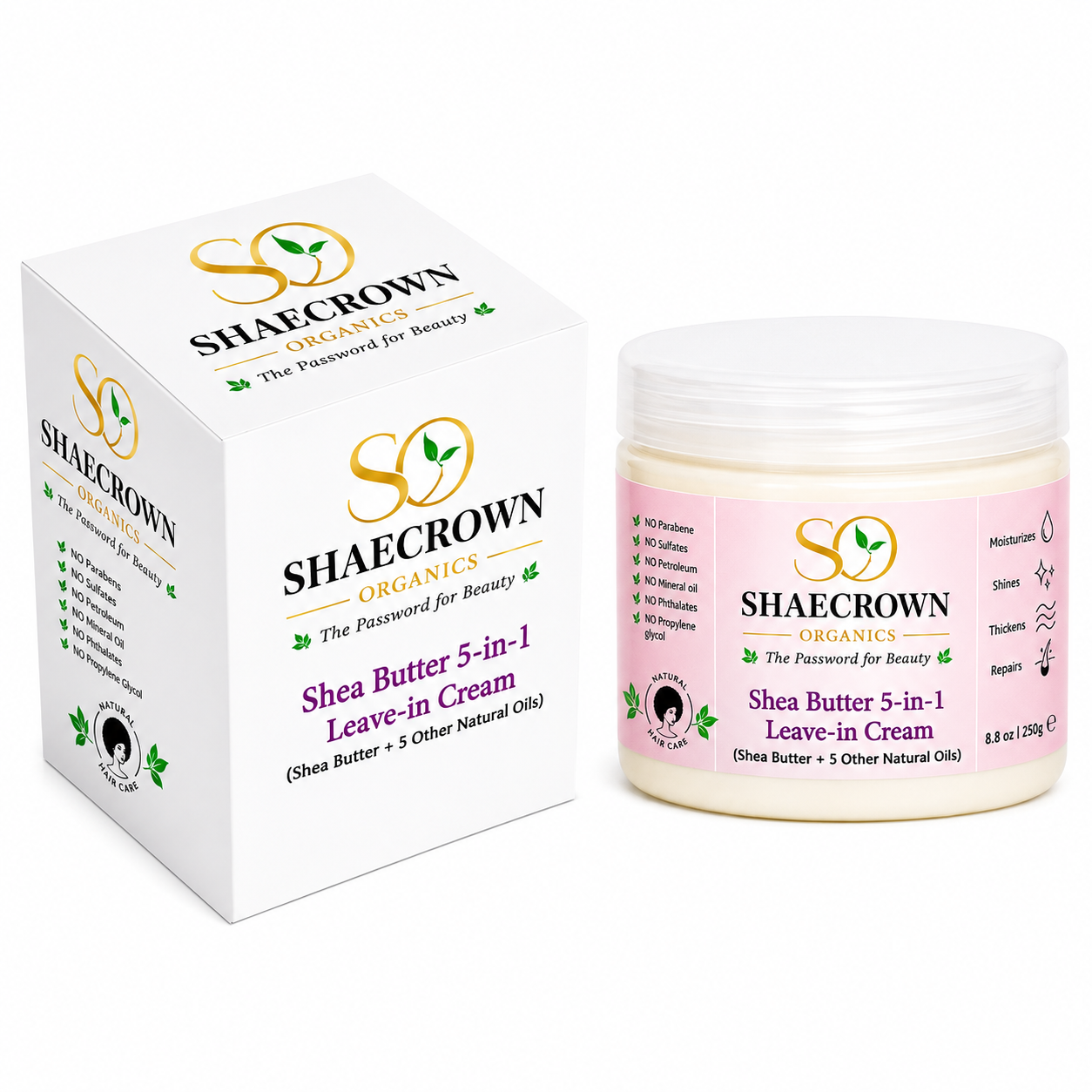 Shea Butter 5-in-1 Leave-in Cream - Image 2